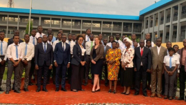 Renforcement de la cybersécurité en Côte d'Ivoire : Jennifer BACHUS envisage des partenariats avec l'ESATIC 