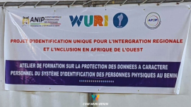 Protection des données : l'APDP et le Projet WURI forment les agents de l’ANIP-Bénin