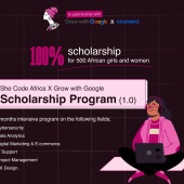 500 bourses offertes au femmes africaines en technologies