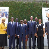 le Ministre Ibrahim Kalil KONATE en immersion à l’ANSSI-CI   