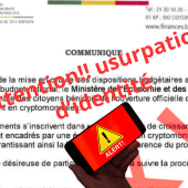Fausse opportunité en cryptomonnaie : le CNIN Bénin alerte sur une nouvelle tentative d’arnaque